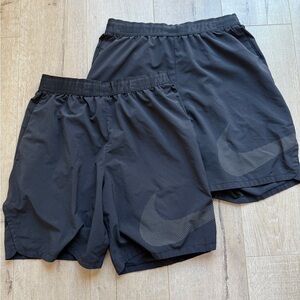 2pack Nike Men's Black Shorts